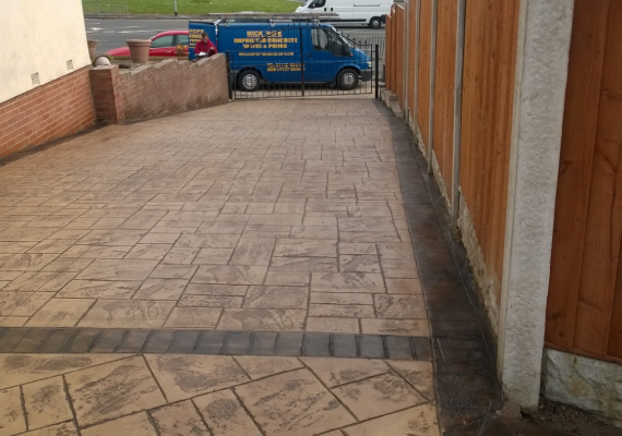 Mick Hope: Imprinted Concrete