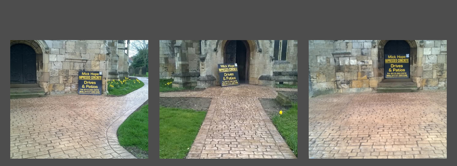 Mick Hope: Imprinted Concrete